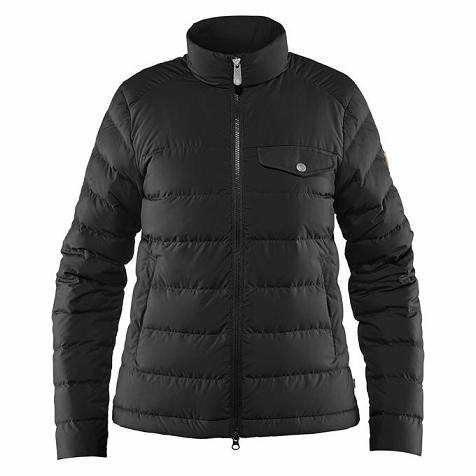 Fjallraven Greenland Down Jacket Black Singapore For Women (SG-455229)